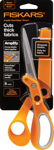 Fiskars Amplify RazorEdge Fabric Scissors 8"