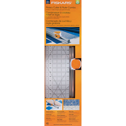 Fiskars Rotary Ruler Combo 6"X24"