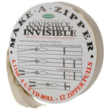 Sullivans Make-A-Zipper Kit Invisible 4.5yd