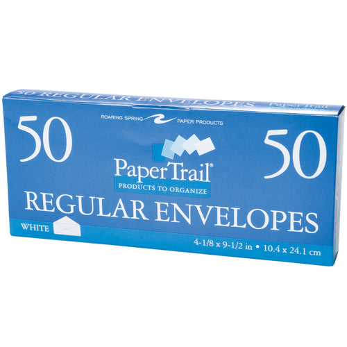 Envelopes #10 (4.125"X9.5") 50/Box