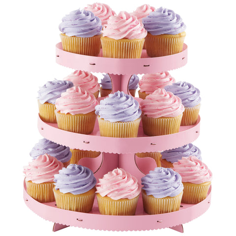 Corrugated Cupcake Stand 3 Tiers