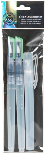Cosmic Shimmer Water Brushes And Spray Bottle Set