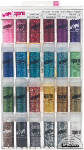 WOW! Glitter & Spark! Tinsel Set 24/Pkg