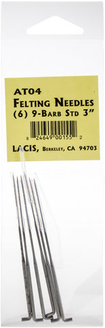 Lacis Felting Needle - Standard 6/Pkg