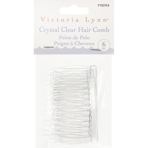 Victoria Lynn Hair Combs 6/Pkg