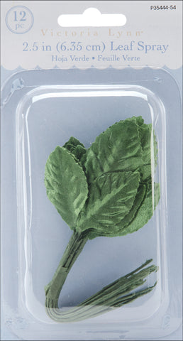Victoria Lynn Leaf Spray 2.5" 12/Pkg