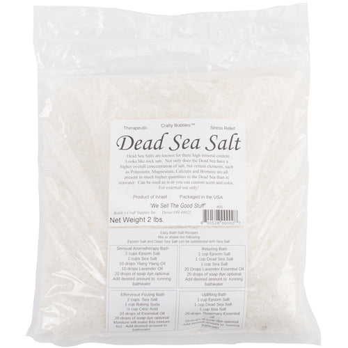 Dead Sea Salt 2lb/Pkg