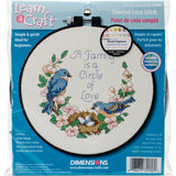 Dimensions/Learn-A-Craft Counted Cross Stitch Kit 6" Round