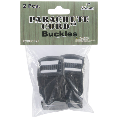 Parachute Cord Bracelet Buckles 25mm 2/Pkg