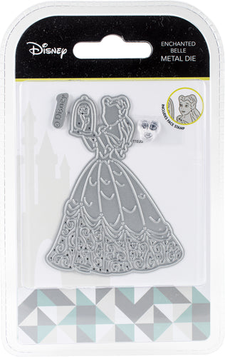 Disney Beauty And The Beast Die And Face Stamp Set
