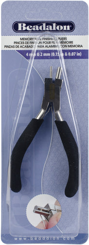 Memory Wire Finishing Pliers With 2mm & 4mm Diameter Ends