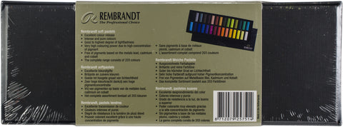Rembrandt Half Stick Soft Pastels Set 30/Pkg