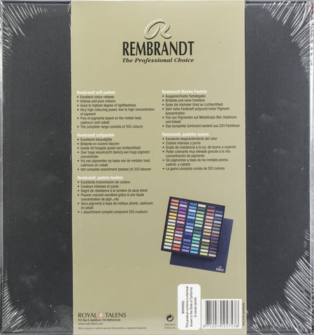 Rembrandt Half Stick Soft Pastels Set 90/Pkg