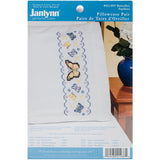 Janlynn Stamped Cross Stitch Pillowcase Pair 20"X30"