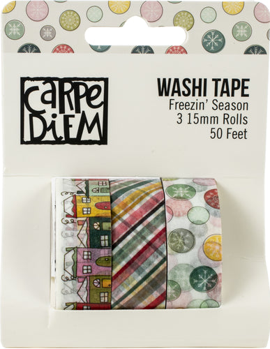 Simple Stories Freezin' Season Washi Tape 3/Pkg