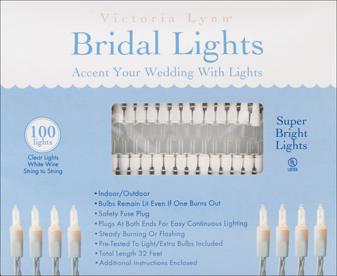 Victoria Lynn Bridal Lights 100 Count 32'
