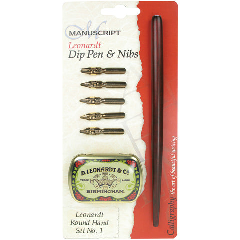 Manuscript Leonardt Dip Pen & Nibs Set