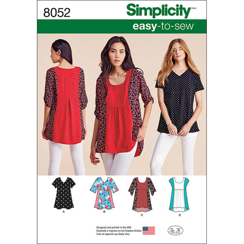Simplicity Easy-To-Sew Misses Top