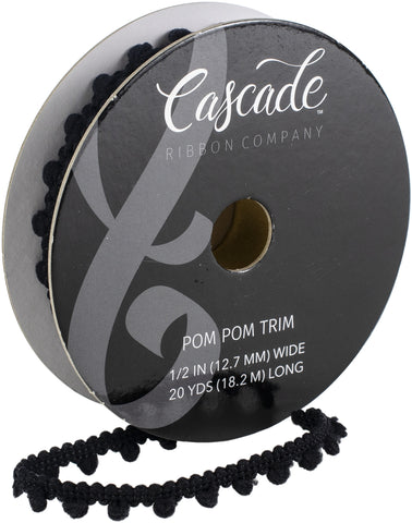 Cascade Pom Pom Trim .5&quot;X20yd