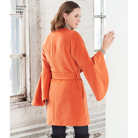 Simplicity In K Designs Misses Coat & Vest With Variations