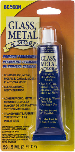 Glass, Metal & More Premium Permanent Glue