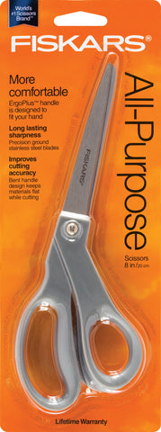 Fiskars Performance Bent Scissors 8"
