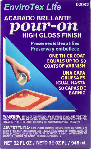 EnviroTex Lite Pour-On High Gloss Finish Kit