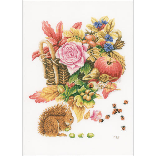 LanArte Counted Cross Stitch Kit 12.25"X14.5"