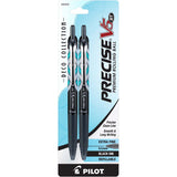 Pilot Precise V5 Premium Roller Pen X-Fine 2/Pkg