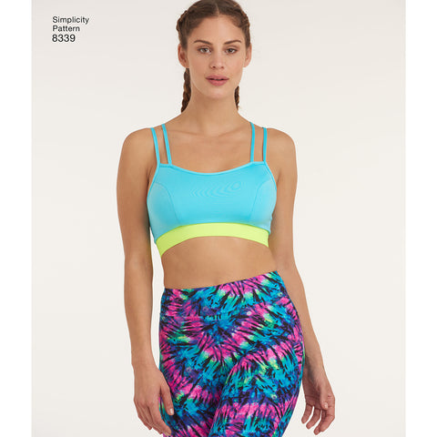 Simplicity Misses Knit Sports Bra