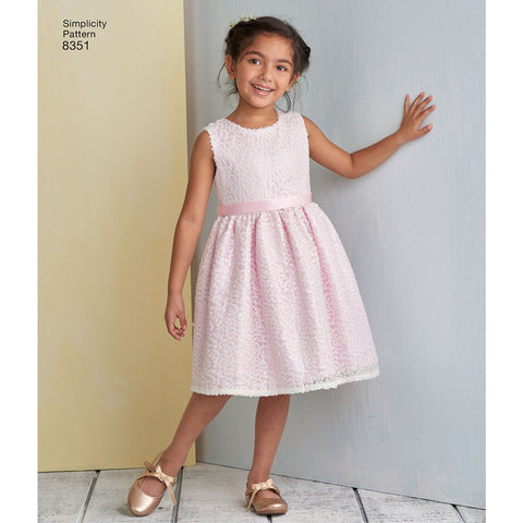 Simplicity In K Designs Girls Dresses