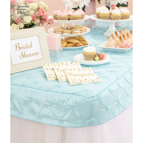 Simplicity Crafts Party Decor & Table Top Accessories