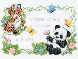 Dimensions/Baby Hugs Stamped Cross Stitch Kit 12"X9"