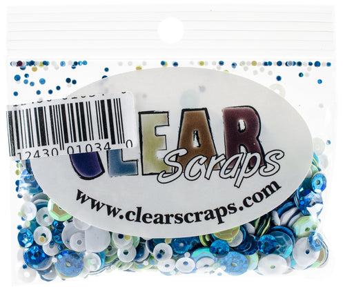Clear Scraps Sequin Multi Pack 350 To 400 Pieces