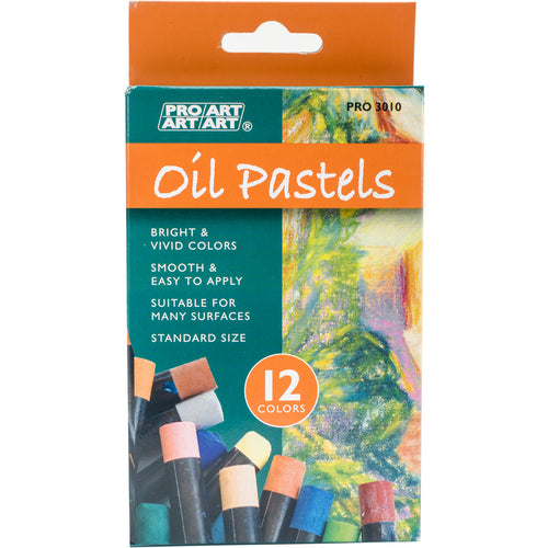 Pro Art Oil Pastels 12/Pkg
