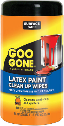 Goo Gone Latex Paint Clean Up Wipes