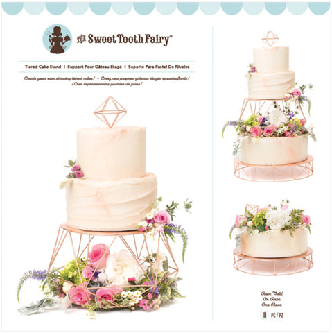Sweet Tooth Fairy Tiered Cake Stand 19pcs