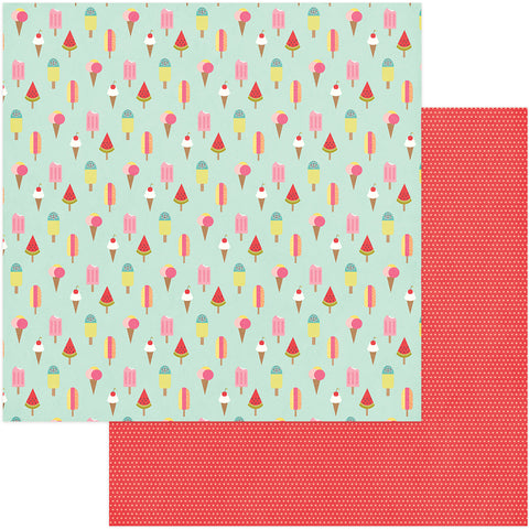 For The Love Of Summer Double-Sided Cardstock 12"X12"