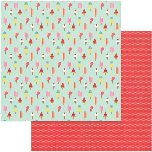 For The Love Of Summer Double-Sided Cardstock 12"X12"