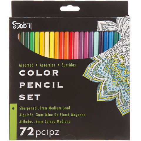 Studio 71 Colored Pencil Set 72/Pkg