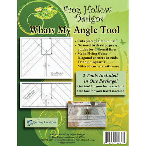 Sten Source What's My Angle Tool Template