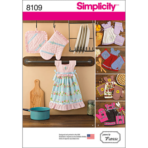 Simplicity Patterns By Patricia Towel Dress Pot Holder Mitt