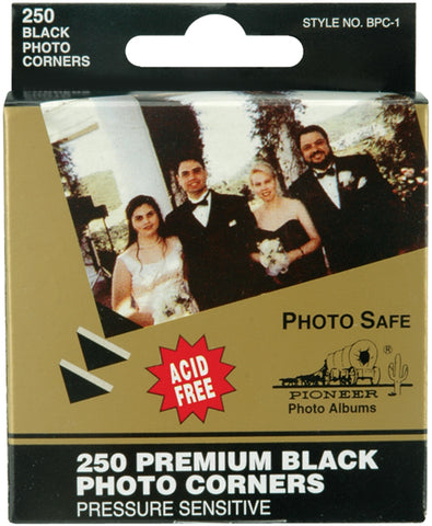 Premium Photo Corners Self-Adhesive .5" 250/Pkg