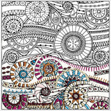 Design Works/Zenbroidery Stamped Embroidery 10"X10"
