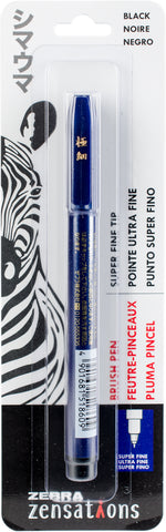Zebra Zensations Super Fine Tip Brush Pen