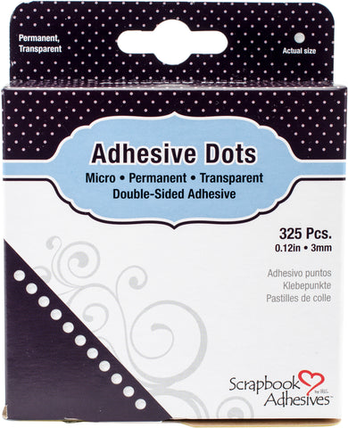 Scrapbook Adhesives Micro Dots 325/Pkg