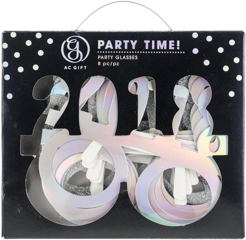 Party Time Party Glasses 8/Pkg