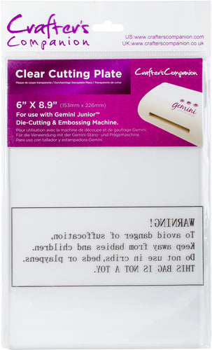 Gemini Junior Clear Cutting Plate 6"X9"