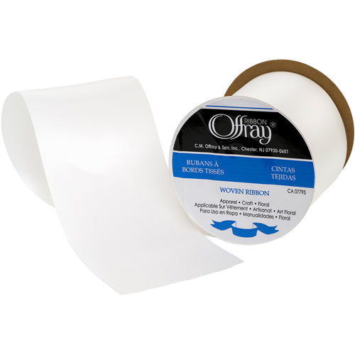 Offray Double Face Satin Ribbon 4"X20yd