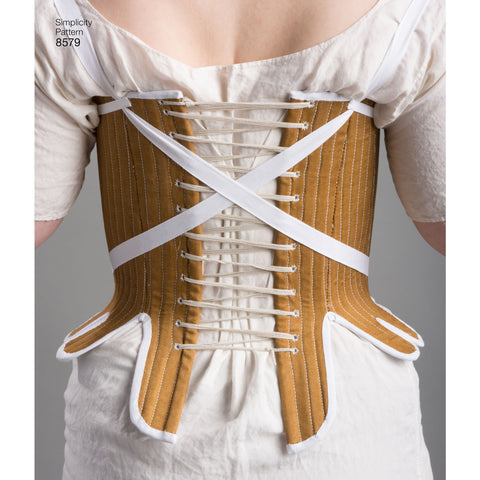 Simplicity Misses 18Th Century Corset Shift & Panniers